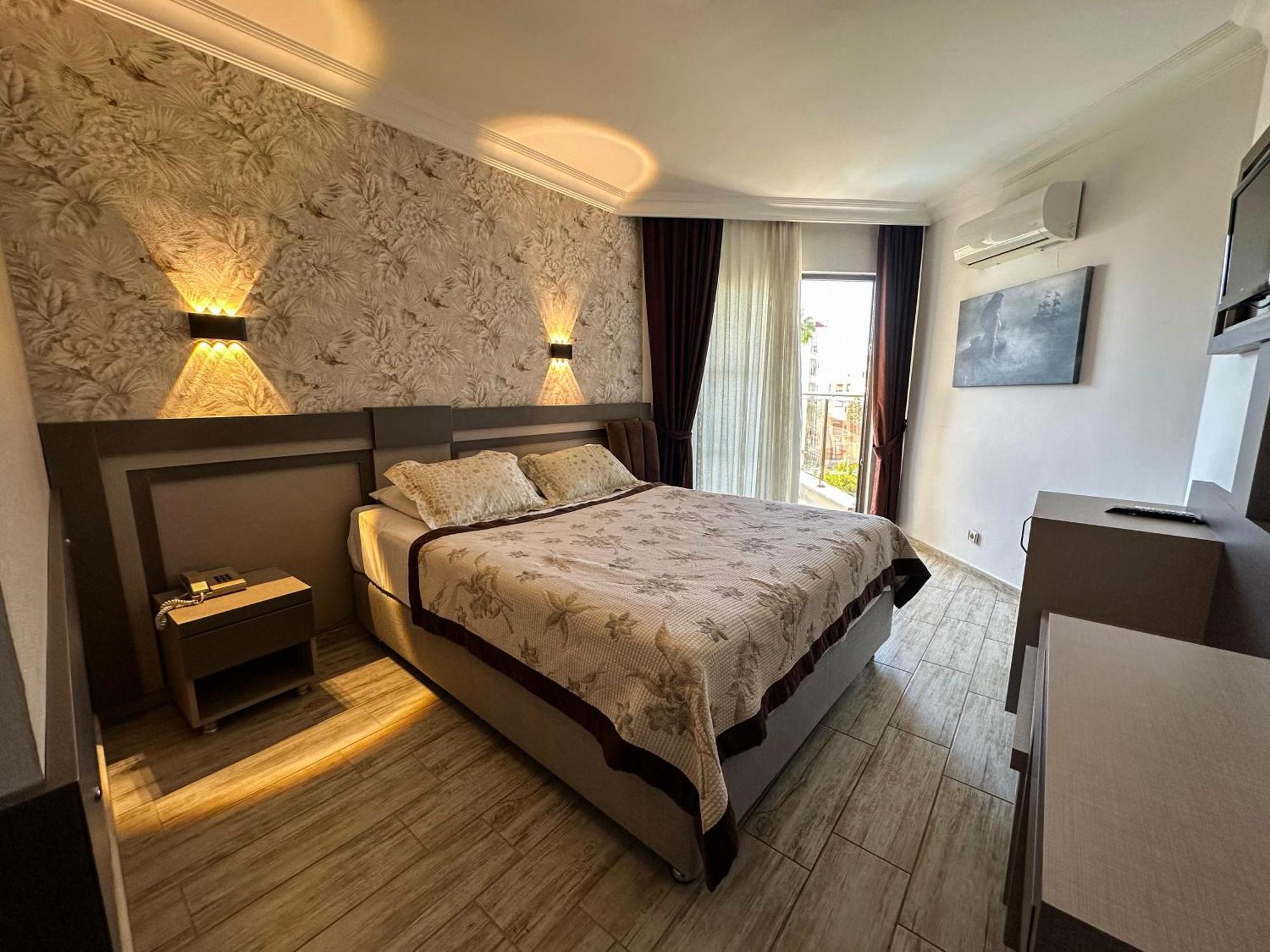 Monte Carlo Hotel Alanya Exterior foto
